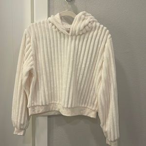 Faux Fur Hoody Sweater